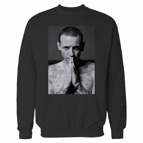 Your chester bennington rip crewneck sweatshirt just got an update. This super comfortable and lighter weight crewneck will become your favorite go-to sweatshirt. The cozy spandex cuffs and waistband make this pill-resistant sweatshirt a fan favorite.And your group will look and feel their best in this premium ringspun cotton crew.