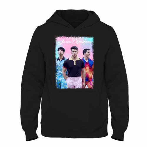 Was created with comfort in mind, this Jonas Brothers Colorful Hoodie lighter weight is perfect for any activity. Teams and groups love this hoodie for its affordable price and variety of colors.