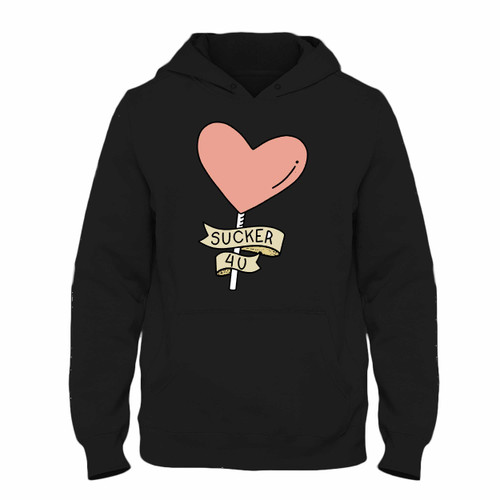 Was created with comfort in mind, this Jonas Brothers Sucker For You Hoodie lighter weight is perfect for any activity. Teams and groups love this hoodie for its affordable price and variety of colors.