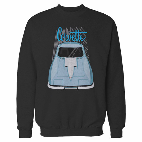 Your chevrolet corvette crewneck sweatshirt just got an update. This super comfortable and lighter weight crewneck will become your favorite go-to sweatshirt. The cozy spandex cuffs and waistband make this pill-resistant sweatshirt a fan favorite.And your group will look and feel their best in this premium ringspun cotton crew.