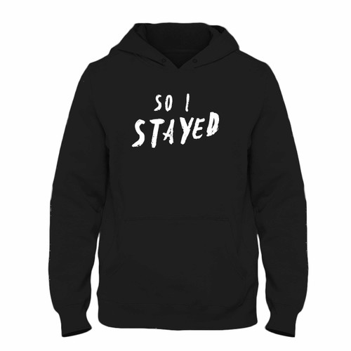 Was created with comfort in mind, this Kygo Stay Lyrics So I Stayed Hoodie lighter weight is perfect for any activity. Teams and groups love this hoodie for its affordable price and variety of colors.