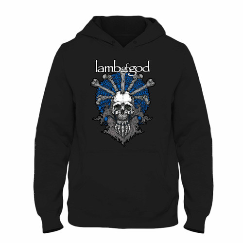 Was created with comfort in mind, this Lamb Of God Skull Old Man Blue Hoodie lighter weight is perfect for any activity. Teams and groups love this hoodie for its affordable price and variety of colors.