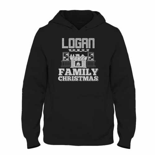 Was created with comfort in mind, this Logan Family Christmas Hoodie lighter weight is perfect for any activity. Teams and groups love this hoodie for its affordable price and variety of colors.