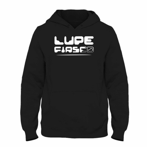 Was created with comfort in mind, this Lupe Fiasco Title Front Hoodie lighter weight is perfect for any activity. Teams and groups love this hoodie for its affordable price and variety of colors.