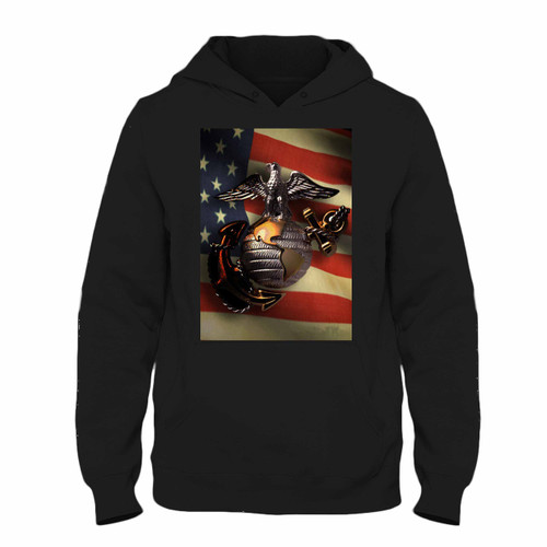 Was created with comfort in mind, this Marine Corps US Flag Hoodie lighter weight is perfect for any activity. Teams and groups love this hoodie for its affordable price and variety of colors.