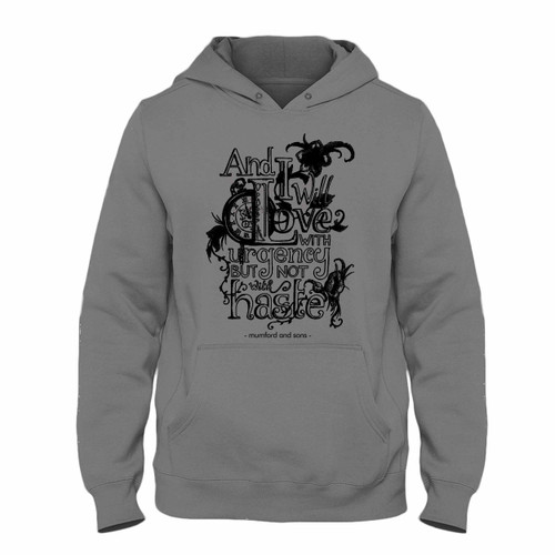 Was created with comfort in mind, this Mumford And Sons Quote Typhograpy Art Hoodie lighter weight is perfect for any activity. Teams and groups love this hoodie for its affordable price and variety of colors.