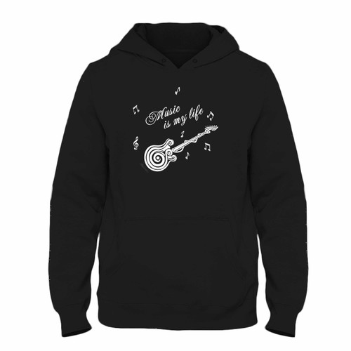 Was created with comfort in mind, this Music Is My Life Typography Hoodie lighter weight is perfect for any activity. Teams and groups love this hoodie for its affordable price and variety of colors.
