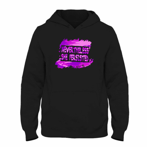 Was created with comfort in mind, this Nevertheless She Persisted Pink Brush Hoodie lighter weight is perfect for any activity. Teams and groups love this hoodie for its affordable price and variety of colors.