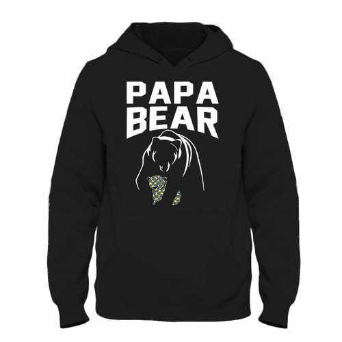 Was created with comfort in mind, this Papa Bear Hoodie lighter weight is perfect for any activity. Teams and groups love this hoodie for its affordable price and variety of colors.