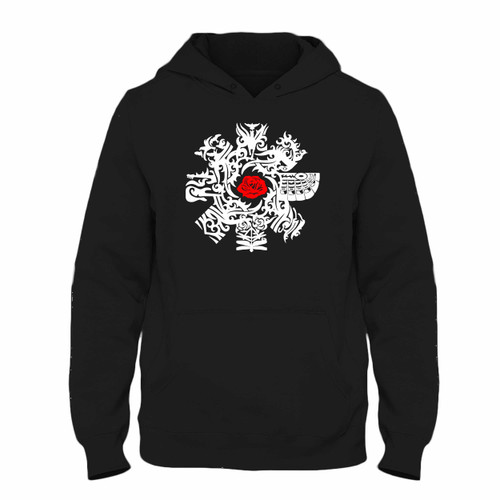 Was created with comfort in mind, this Red Hot Chili Pepper Logo Tattoo Ornament Hoodie lighter weight is perfect for any activity. Teams and groups love this hoodie for its affordable price and variety of colors.