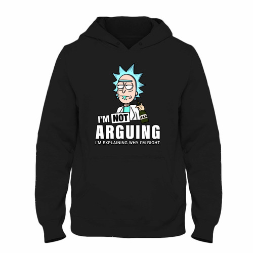 Was created with comfort in mind, this Rick And Morty Im Not Arguing Im Explaining Why Im Right Hoodie lighter weight is perfect for any activity. Teams and groups love this hoodie for its affordable price and variety of colors.