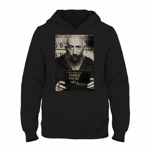 Was created with comfort in mind, this Rob Zombie Captain Spaulding Sid Haig Three From Hell Hoodie lighter weight is perfect for any activity. Teams and groups love this hoodie for its affordable price and variety of colors.