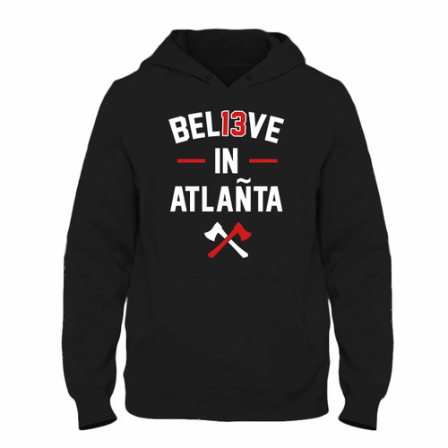 Was created with comfort in mind, this Ronald Acuna Bel13ve in Atlanta Hoodie lighter weight is perfect for any activity. Teams and groups love this hoodie for its affordable price and variety of colors.