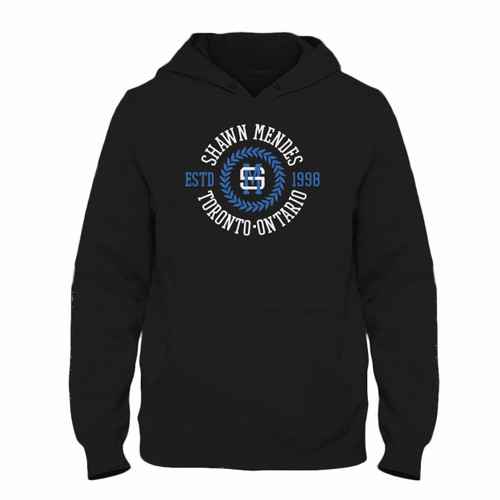Was created with comfort in mind, this Shawn Mendes Estd Toronto Ontario Logo Hoodie lighter weight is perfect for any activity. Teams and groups love this hoodie for its affordable price and variety of colors.