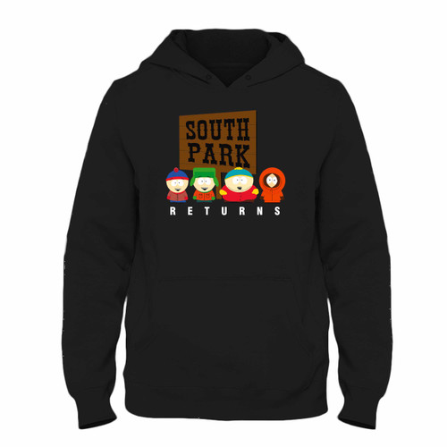 Was created with comfort in mind, this South Park Returns Hoodie lighter weight is perfect for any activity. Teams and groups love this hoodie for its affordable price and variety of colors.