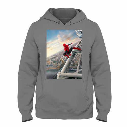 Was created with comfort in mind, this Spiderman On Tower Hoodie lighter weight is perfect for any activity. Teams and groups love this hoodie for its affordable price and variety of colors.