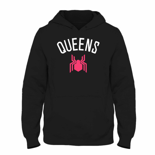 Was created with comfort in mind, this Spiderman Queens Logo Title Hoodie lighter weight is perfect for any activity. Teams and groups love this hoodie for its affordable price and variety of colors.