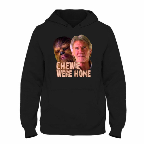 Was created with comfort in mind, this Star Wars The Force Awakens Chewie Were Home Han Solo Hoodie lighter weight is perfect for any activity. Teams and groups love this hoodie for its affordable price and variety of colors.