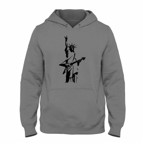 Was created with comfort in mind, this Statue Of Liberty Rock V Guitar Hoodie lighter weight is perfect for any activity. Teams and groups love this hoodie for its affordable price and variety of colors.