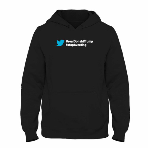 Was created with comfort in mind, this Stop Tweeting realdonaldtrump stoptweeting Twitter Hashtag Hoodie lighter weight is perfect for any activity. Teams and groups love this hoodie for its affordable price and variety of colors.