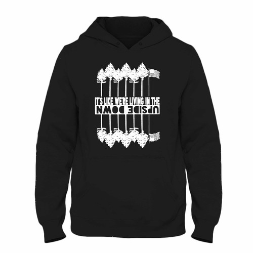 Was created with comfort in mind, this Stranger Things Living In The Upside Down America Hoodie lighter weight is perfect for any activity. Teams and groups love this hoodie for its affordable price and variety of colors.