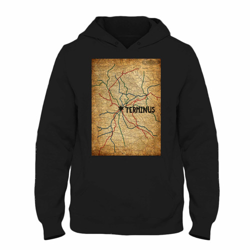 Was created with comfort in mind, this The Walking Dead Terminus Map Old Hoodie lighter weight is perfect for any activity. Teams and groups love this hoodie for its affordable price and variety of colors.