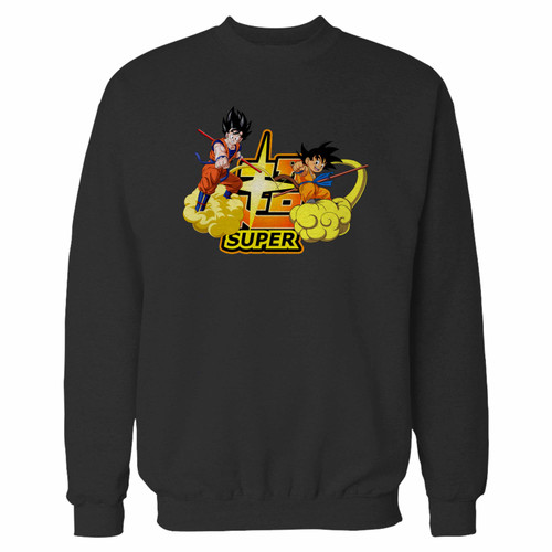 Your dragon ball super goku crewneck sweatshirt just got an update. This super comfortable and lighter weight crewneck will become your favorite go-to sweatshirt. The cozy spandex cuffs and waistband make this pill-resistant sweatshirt a fan favorite.And your group will look and feel their best in this premium ringspun cotton crew.