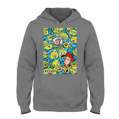 Was created with comfort in mind, this Toy Story Crowded Aliens Inspired Hoodie lighter weight is perfect for any activity. Teams and groups love this hoodie for its affordable price and variety of colors.