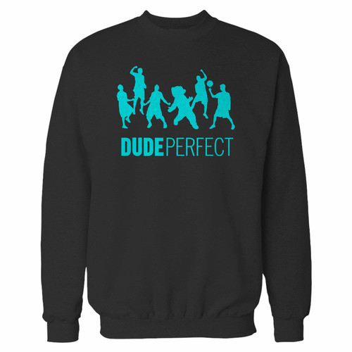 Your dude perfect 2 crewneck sweatshirt just got an update. This super comfortable and lighter weight crewneck will become your favorite go-to sweatshirt. The cozy spandex cuffs and waistband make this pill-resistant sweatshirt a fan favorite.And your group will look and feel their best in this premium ringspun cotton crew.