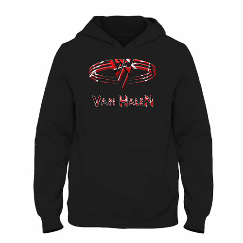 Was created with comfort in mind, this Van Hallen Vintage Logo Line Effect Hoodie lighter weight is perfect for any activity. Teams and groups love this hoodie for its affordable price and variety of colors.
