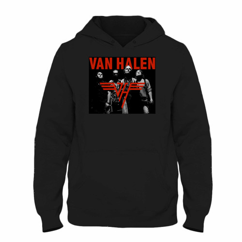 Was created with comfort in mind, this Van Hallen Vintage Photo Cover Hoodie lighter weight is perfect for any activity. Teams and groups love this hoodie for its affordable price and variety of colors.