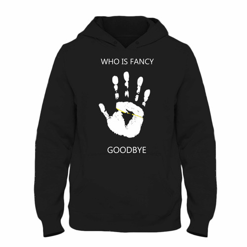 Was created with comfort in mind, this Who Is Fancy Goodbye Hoodie lighter weight is perfect for any activity. Teams and groups love this hoodie for its affordable price and variety of colors.
