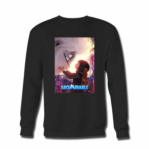 Your Abominable 2019 Movie Epic Moment Crewneck Sweatshirt just got an update. This super comfortable and lighter weight crewneck will become your favorite go-to sweatshirt. The cozy spandex cuffs and waistband make this pill-resistant sweatshirt a fan favorite.And your group will look and feel their best in this premium ringspun cotton crew.