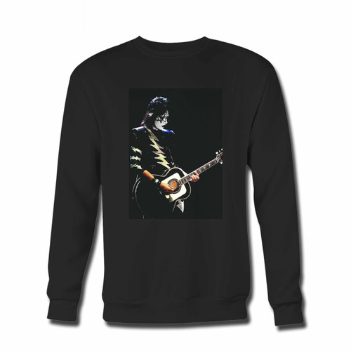 Your Ace Frehley Kiss Band Crewneck Sweatshirt just got an update. This super comfortable and lighter weight crewneck will become your favorite go-to sweatshirt. The cozy spandex cuffs and waistband make this pill-resistant sweatshirt a fan favorite.And your group will look and feel their best in this premium ringspun cotton crew.