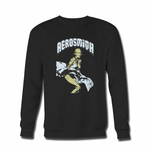 Your Aerosmith Poster Concert Girl Art Crewneck Sweatshirt just got an update. This super comfortable and lighter weight crewneck will become your favorite go-to sweatshirt. The cozy spandex cuffs and waistband make this pill-resistant sweatshirt a fan favorite.And your group will look and feel their best in this premium ringspun cotton crew.