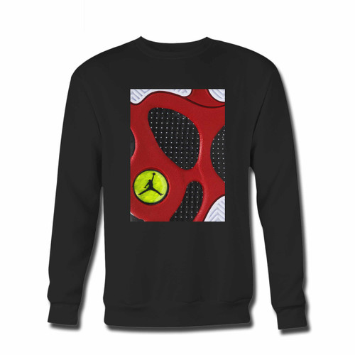 Your Air Jordan Xiii Crewneck Sweatshirt just got an update. This super comfortable and lighter weight crewneck will become your favorite go-to sweatshirt. The cozy spandex cuffs and waistband make this pill-resistant sweatshirt a fan favorite.And your group will look and feel their best in this premium ringspun cotton crew.