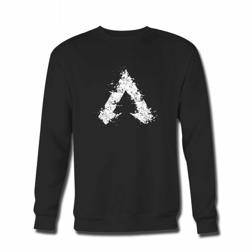 Your Apex Legends Distressed Logo Crewneck Sweatshirt just got an update. This super comfortable and lighter weight crewneck will become your favorite go-to sweatshirt. The cozy spandex cuffs and waistband make this pill-resistant sweatshirt a fan favorite.And your group will look and feel their best in this premium ringspun cotton crew.