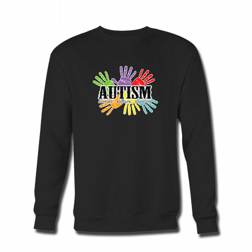 Your Autism Diferent Hand Cover Crewneck Sweatshirt just got an update. This super comfortable and lighter weight crewneck will become your favorite go-to sweatshirt. The cozy spandex cuffs and waistband make this pill-resistant sweatshirt a fan favorite.And your group will look and feel their best in this premium ringspun cotton crew.