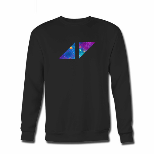 Your Aviciii Logo Nebula Crewneck Sweatshirt just got an update. This super comfortable and lighter weight crewneck will become your favorite go-to sweatshirt. The cozy spandex cuffs and waistband make this pill-resistant sweatshirt a fan favorite.And your group will look and feel their best in this premium ringspun cotton crew.