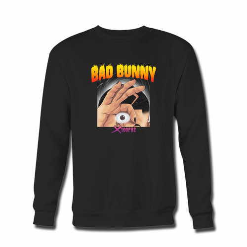 Your Bad Bunny X100pre Tour Inspired Crewneck Sweatshirt just got an update. This super comfortable and lighter weight crewneck will become your favorite go-to sweatshirt. The cozy spandex cuffs and waistband make this pill-resistant sweatshirt a fan favorite.And your group will look and feel their best in this premium ringspun cotton crew.
