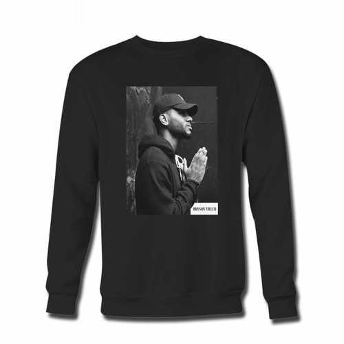 Your Bryson Tiller Photography Crewneck Sweatshirt just got an update. This super comfortable and lighter weight crewneck will become your favorite go-to sweatshirt. The cozy spandex cuffs and waistband make this pill-resistant sweatshirt a fan favorite.And your group will look and feel their best in this premium ringspun cotton crew.