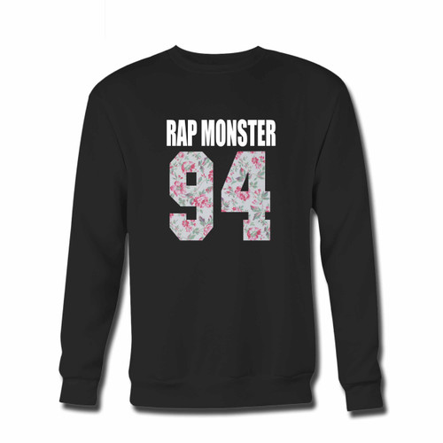 Your Bts Rap Monster Crewneck Sweatshirt just got an update. This super comfortable and lighter weight crewneck will become your favorite go-to sweatshirt. The cozy spandex cuffs and waistband make this pill-resistant sweatshirt a fan favorite.And your group will look and feel their best in this premium ringspun cotton crew.