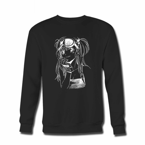 Your Bulma Drawing Pen Crewneck Sweatshirt just got an update. This super comfortable and lighter weight crewneck will become your favorite go-to sweatshirt. The cozy spandex cuffs and waistband make this pill-resistant sweatshirt a fan favorite.And your group will look and feel their best in this premium ringspun cotton crew.