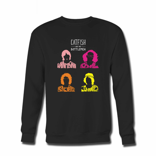 Your Catfish And The Bottleman Crew Crewneck Sweatshirt just got an update. This super comfortable and lighter weight crewneck will become your favorite go-to sweatshirt. The cozy spandex cuffs and waistband make this pill-resistant sweatshirt a fan favorite.And your group will look and feel their best in this premium ringspun cotton crew.