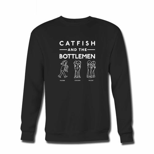 Your Catfish And The Bottleman Random Crewneck Sweatshirt just got an update. This super comfortable and lighter weight crewneck will become your favorite go-to sweatshirt. The cozy spandex cuffs and waistband make this pill-resistant sweatshirt a fan favorite.And your group will look and feel their best in this premium ringspun cotton crew.