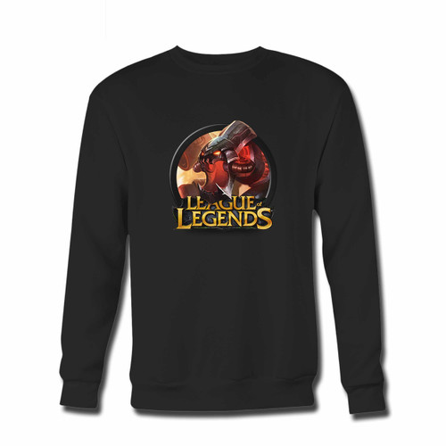 Your Cho Mecha League Of Legend Heroes Crewneck Sweatshirt just got an update. This super comfortable and lighter weight crewneck will become your favorite go-to sweatshirt. The cozy spandex cuffs and waistband make this pill-resistant sweatshirt a fan favorite.And your group will look and feel their best in this premium ringspun cotton crew.