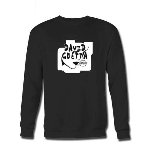 Your David Guetta Listen To David Guetta Crewneck Sweatshirt just got an update. This super comfortable and lighter weight crewneck will become your favorite go-to sweatshirt. The cozy spandex cuffs and waistband make this pill-resistant sweatshirt a fan favorite.And your group will look and feel their best in this premium ringspun cotton crew.