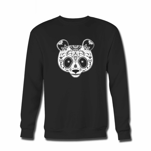 Your Day Of The Dead Panda Crewneck Sweatshirt just got an update. This super comfortable and lighter weight crewneck will become your favorite go-to sweatshirt. The cozy spandex cuffs and waistband make this pill-resistant sweatshirt a fan favorite.And your group will look and feel their best in this premium ringspun cotton crew.