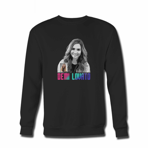 Your Demi Lovato Photo Crewneck Sweatshirt just got an update. This super comfortable and lighter weight crewneck will become your favorite go-to sweatshirt. The cozy spandex cuffs and waistband make this pill-resistant sweatshirt a fan favorite.And your group will look and feel their best in this premium ringspun cotton crew. Your Demi Lovato Photo Crewneck Sweatshirt just got an update. This super comfortable and lighter weight crewneck will become your favorite go-to sweatshirt. The cozy spandex cuffs and waistband make this pill-resistant sweatshirt a fan favorite.And your group will look and feel their best in this premium ringspun cotton crew.