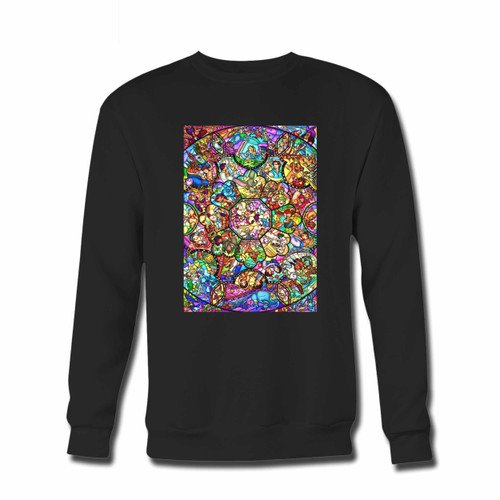 Your Disney All Star Mosaic Crewneck Sweatshirt just got an update. This super comfortable and lighter weight crewneck will become your favorite go-to sweatshirt. The cozy spandex cuffs and waistband make this pill-resistant sweatshirt a fan favorite.And your group will look and feel their best in this premium ringspun cotton crew.